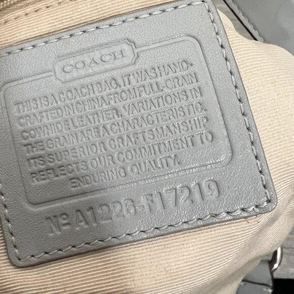 Coach Lynn White Leather Hobo Bag - Picture 6 of 7